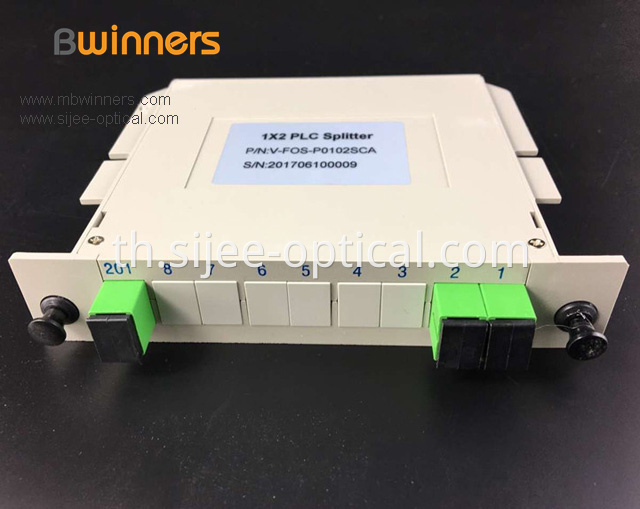 Cassette Tyep 1x2 Sc Apc Plc Splitter
